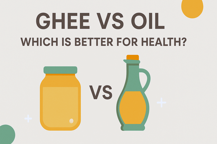Ghee vs oil
