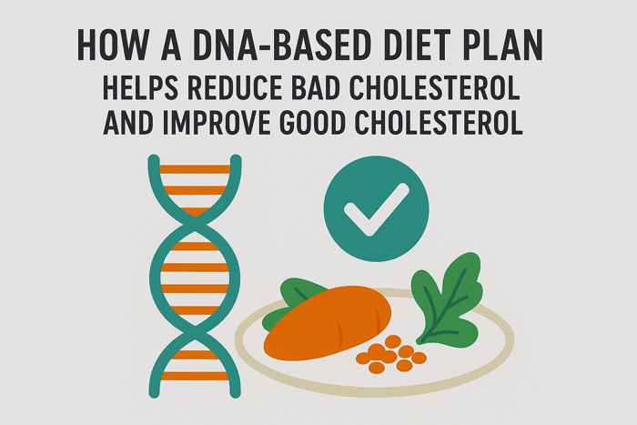 DNA-Based Diet Plan Helps Reduce Bad Cholesterol and Improve Good Cholesterol