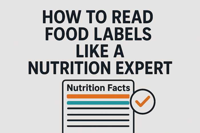 How to Read Food Labels Like a Nutrition Expert
