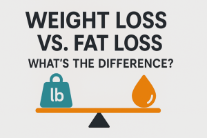 Weight Loss vs. Fat Loss - the Difference