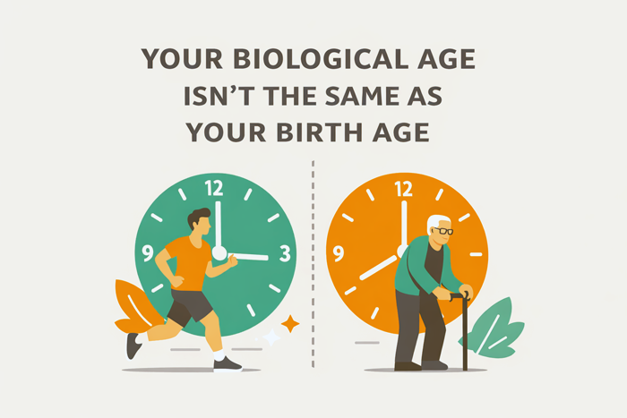 Biological age vs chronological age