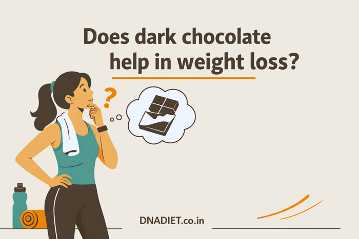 Does dark chocolate help in weight loss journey