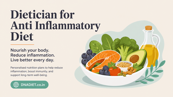 Dietician for anti inflammatory diet