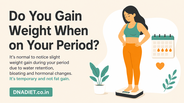 Do you gain weight when on your period